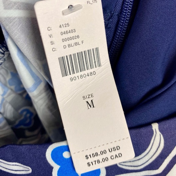 NWT Anthropologie Hutch Bandeau Romper in Blue Floral Size Medium. - Picture 9 of 15